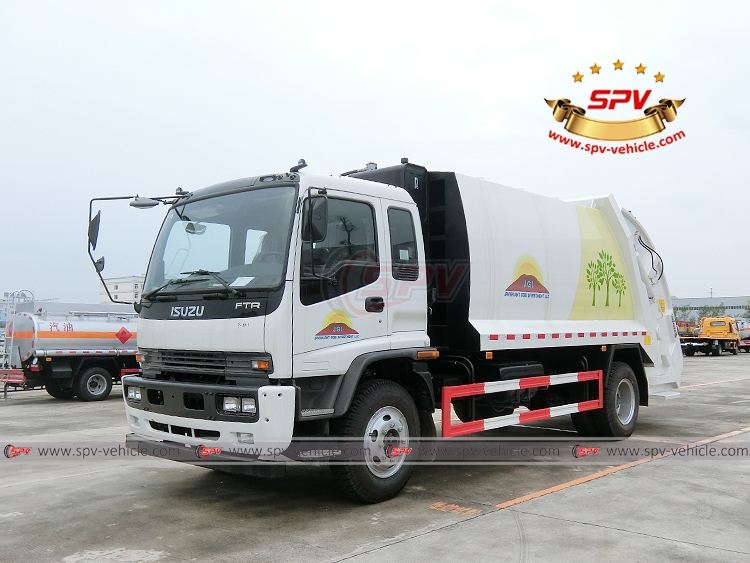 Garbage Compactor Truck ISUZU -LF